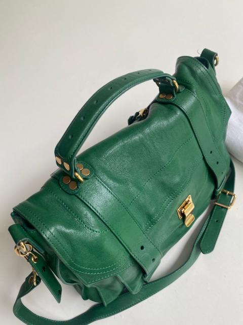 Sell Proenza Schouler PS1 Medium Shoulder Bag Green HuntStreet